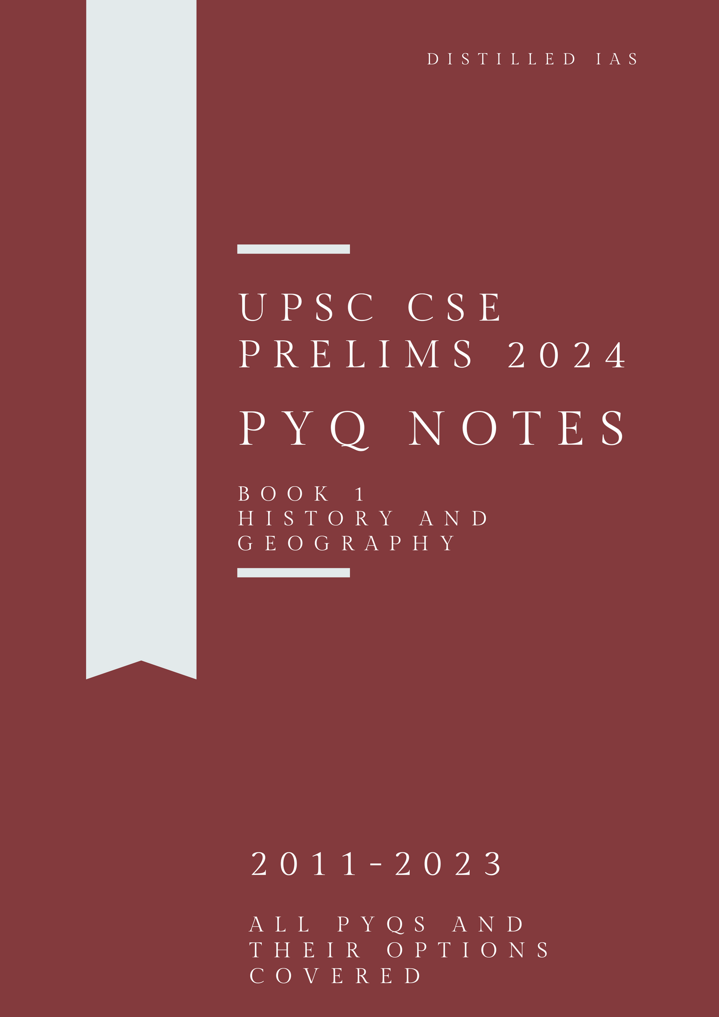 Prelims PYQ Notes 2025 (Softcopy)