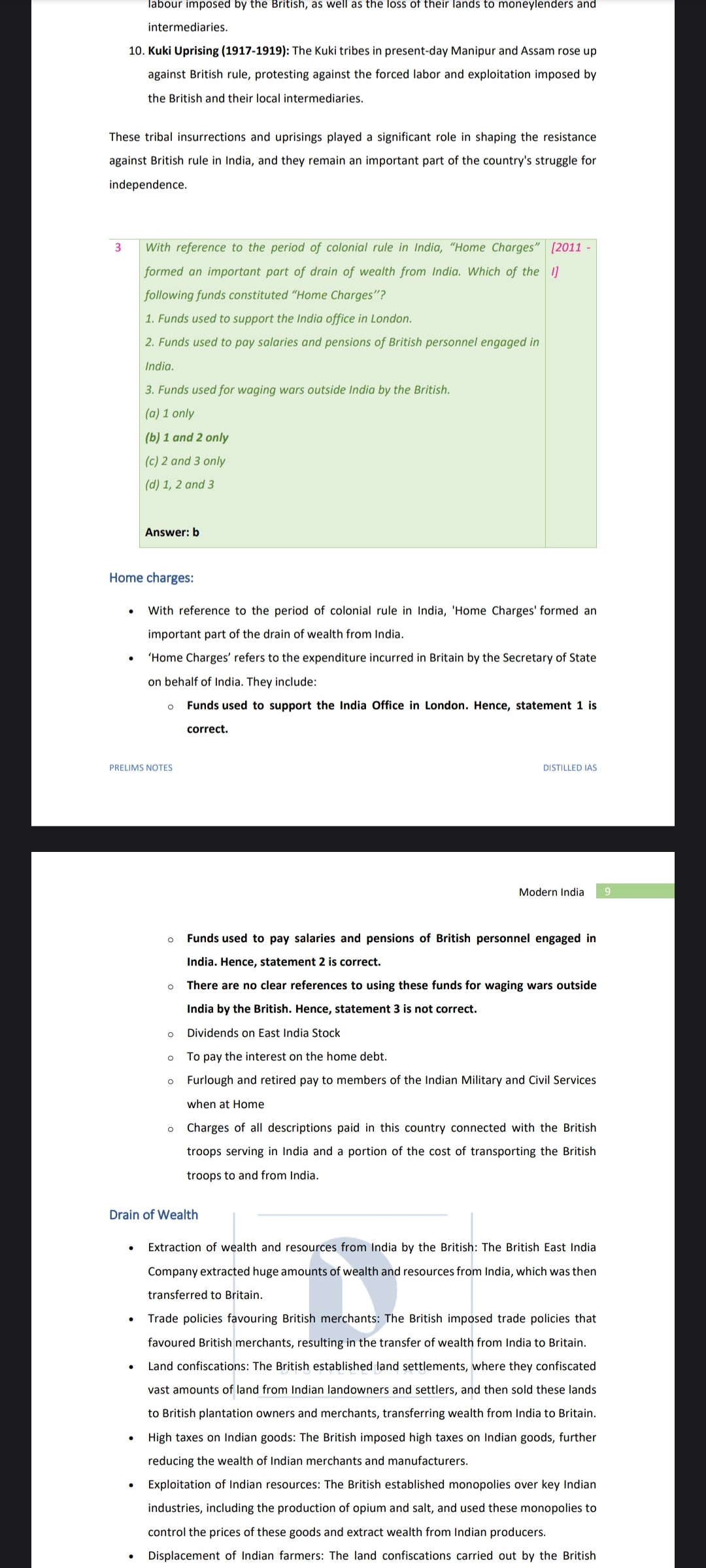 Prelims PYQ Notes 2025 (Softcopy)
