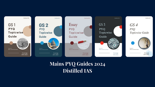 Mains PYQ Guides Complete Set (Essay, GS 1,2,3,4) (Softcopy)