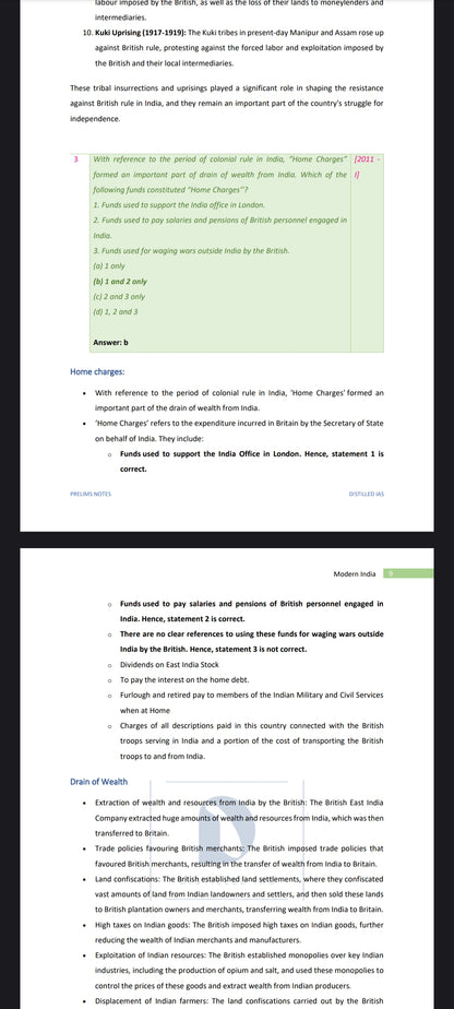 Prelims PYQ Notes 2024 (Softcopy)